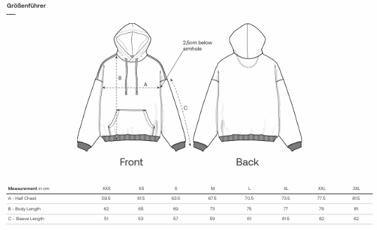 Oversized Hoodie unisex aus Bio-Baumwolle "UNIFIED" (COMING SOON)